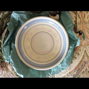 Artist signed dish
